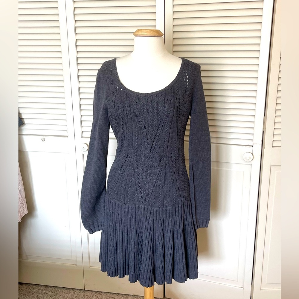 Vintage Victoria Secret gray sweater dress, size XL